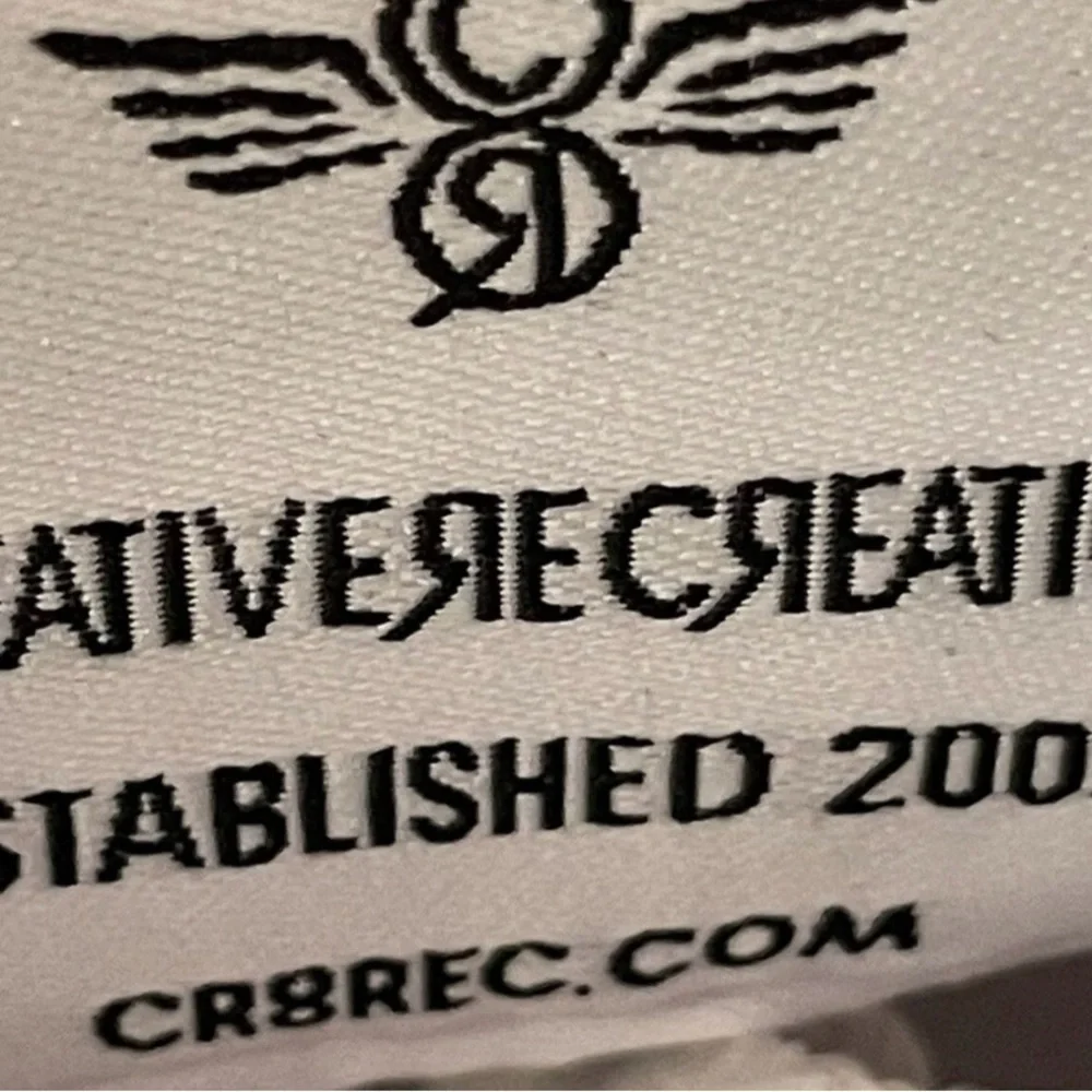 Creative Recreation Zeus Sneakers Men's Size 11 White Red Canvas Lace Up - Picture 9 of 10